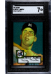 Mickey Mantle 1996 Topps Finest Reprint 1952 RC Card #2- SGC Graded 7 NM (Yankees/HOF)