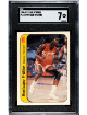 Dominique Wilkins 1986-87 Fleer Rookie Sticker/Card (RC) #11- SGC Graded 7 NM (Atlanta Hawks/HOF)