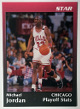 Michael Jordan 1991 Star Co Promo Glossy 1/1000 Playoff Stats Card #2 (Bulls/HOF/GOAT)