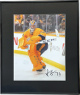 Juuse Saros signed Nashville Predators 11x14 Photo Custom Framing #74 (Nashville Predators COA)