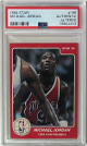 Michael Jordan 1984-85 Star Rookie Card (RC) #195- PSA Authentic Altered (CENTERED/Chicago/HOF/1984 Gold Medalist)