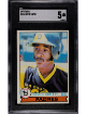 Ozzie Smith 1979 Topps Baseball Rookie Card #116- SGC Graded 5 EX (Padres/Cardinals/HOF/15XAS)