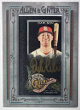 Dylan Carlson signed 2022 Topps Allen & Ginter Mini Framed Auto Card MA-DC- /5 (St. Louis Cardinals/Gold Autograph)