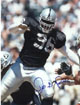 Darrell Russell signed Oakland Raiders 8x10 Photo minor ding (deceased)