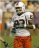 Sinorice Moss signed Miami Hurricanes 8x10 Photo- Moss Hologram