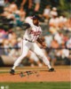 Pedro Borbon, Jr. signed Atlanta Braves 8x10 Photo