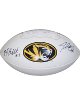 Blaine Gabbert signed Missouri Tigers Logo Football w/ Aldon Smith