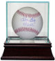 Roger Craig signed Official Major League Baseball w/ Glass Case 55 WSC