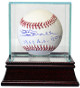 Don Schwall signed Official Major League Baseball w/ Glass Case 1961 AL ROY (Boston Red Sox/Pirates)