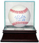 Mark Appel signed Rawlings Official Major League Baseball 1 Cor 10:31 w/ Glass Case- JSA Hologram #HH18387 (Astros/Phillies)