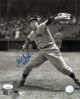 Bob Feller signed Cleveland Indians 8x10 Vintage Sepia Photo HOF 62- JSA Hologram (Pitching)