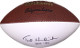 Ted Hendricks signed Wilson Signature White Panel Football HOF 90 (Raiders)