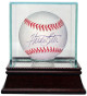 Huston Street signed Rawlings Official Major League Baseball w/ Glass Case-JSA Hologram #EE63124 (A's/Rockies/Padres/Angels)