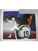 Keyshawn Johnson signed New York Jets 20x20 Leon Wolf Lithograph - LTD. Edition 319