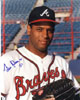 Pedro Borbon, Jr. signed Atlanta Braves 8x10 Photo